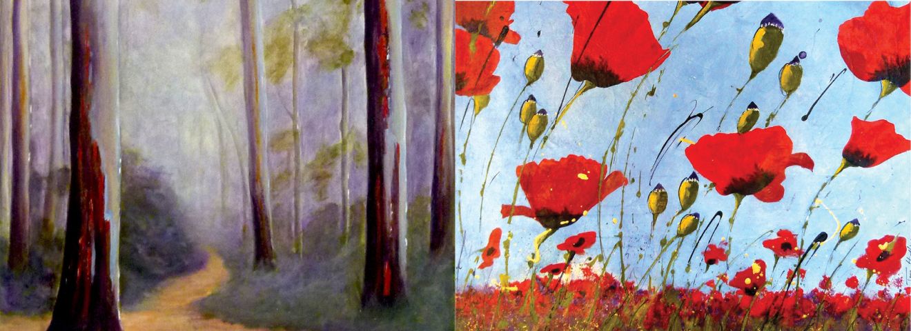 Flanders Field of Poppies 2015 Forest Walk 2015 June Hoffman February 2016