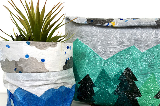 bolsa from recycled materials