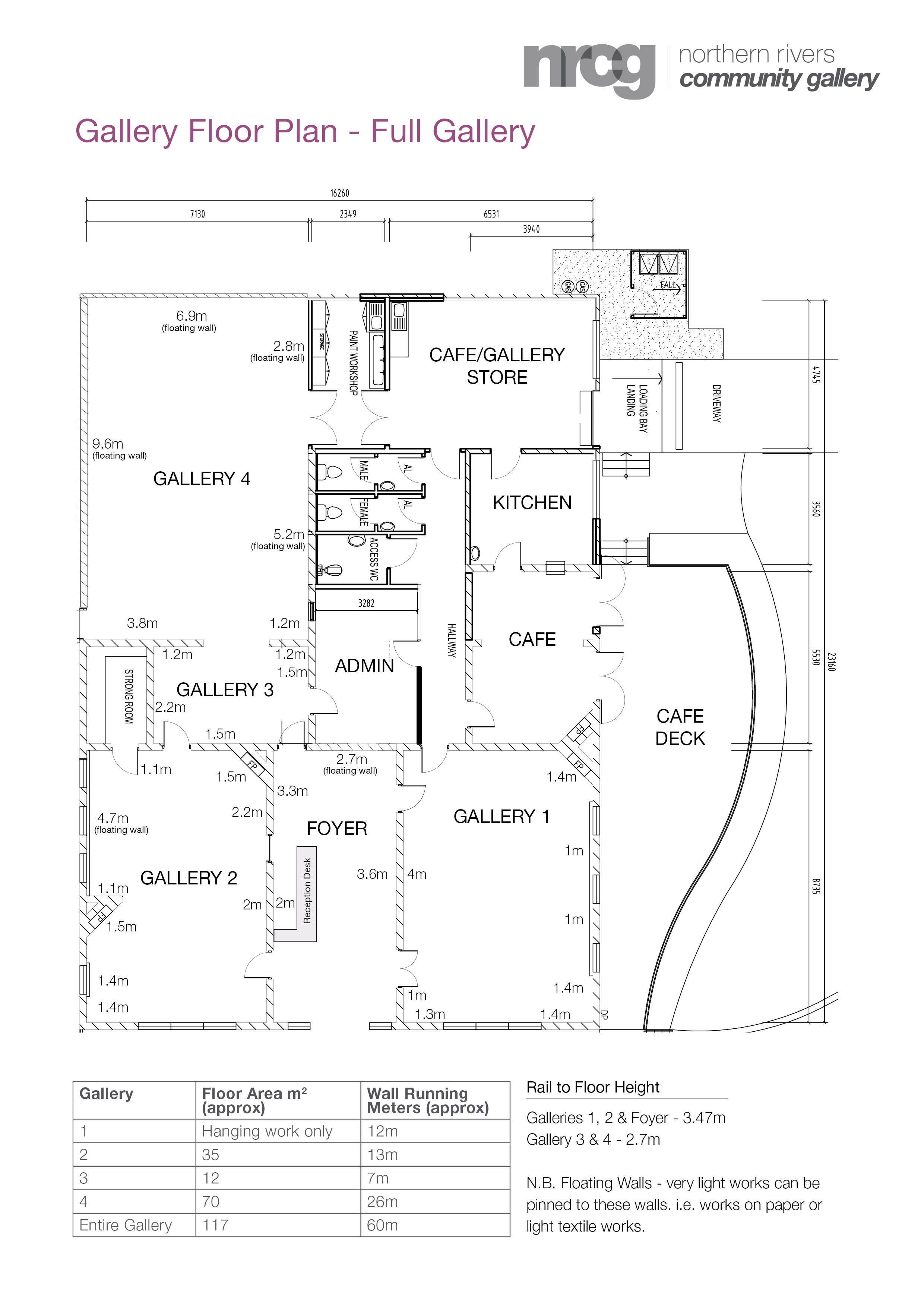 Ballina Gallery Floor Plan Full Gallery